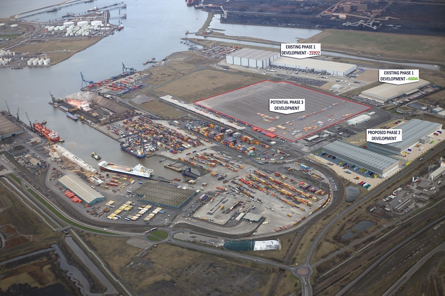 Teesport Logistics Park, Middlesbrough à louer Photo de l’immeuble– Image 1 sur 3