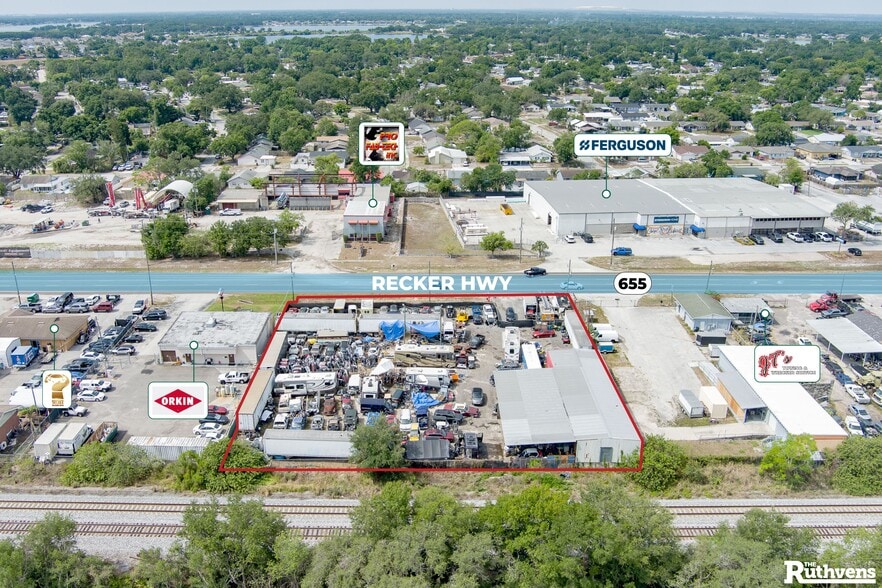 3435 Recker Hwy, Winter Haven, FL à vendre - Aérien – Image 3 sur 9