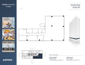 1201 Louisiana St, Houston, TX à louer Plan d’étage– Image 2 sur 2