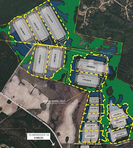 0 Warnell Farm Rd, Black Creek, GA à vendre - Photo de l’immeuble – Image 2 sur 2