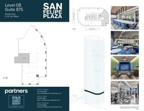 5847 San Felipe St, Houston, TX à louer Plan de site– Image 1 sur 2