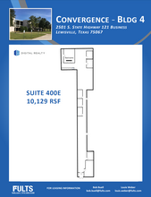 2501 S State Highway 121 Bus, Lewisville, TX à louer Plan d’étage– Image 2 sur 3