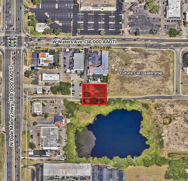 3706 Waters ave, Tampa, FL à vendre - Aérien – Image 2 sur 2