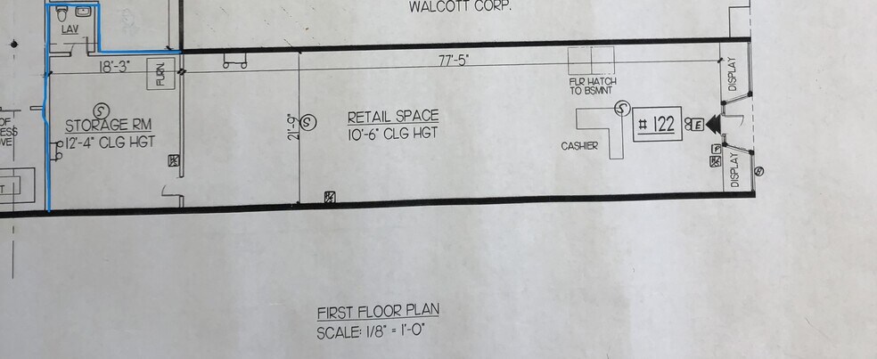 122 Merrimack St, Haverhill, MA à louer - Plan d’étage – Image 3 sur 3
