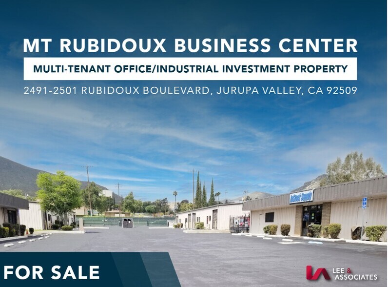2491-2501 Rubidoux Blvd portefeuille de 4 biens à vendre sur LoopNet.fr - Photo principale – Image 1 sur 10