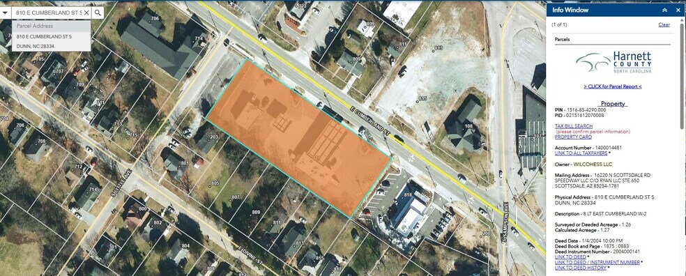 810 E Cumberland St, Dunn, NC à vendre - Photo de l’immeuble – Image 2 sur 4