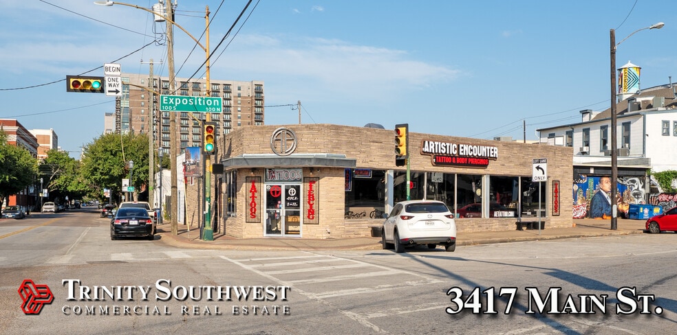 3417 Main St, Dallas, TX à vendre - Photo principale – Image 1 sur 1