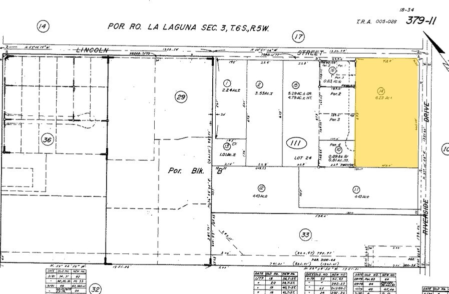 15209 Lincoln St, Lake Elsinore, CA à louer - Plan cadastral – Image 2 sur 3