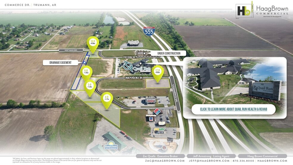 27001 Industrial Park Access Rd, Trumann, AR à vendre - Aérien – Image 2 sur 3