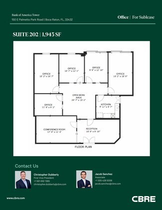 Plus de détails pour 150 E Palmetto Park Rd, Boca Raton, FL - Bureau à louer