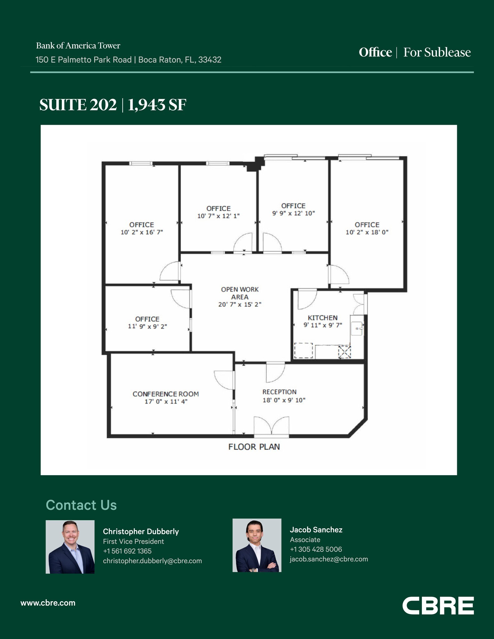 150 E Palmetto Park Rd, Boca Raton, FL à louer Plan de site– Image 1 sur 10