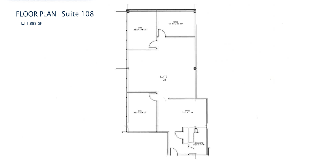 100 W Old Wilson Bridge Rd, Worthington, OH à louer Plan d’étage– Image 1 sur 1