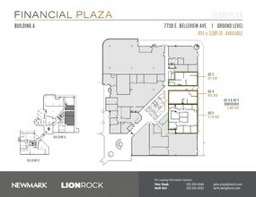 7730 E Belleview Ave, Greenwood Village, CO à louer Plan d’étage– Image 2 sur 2