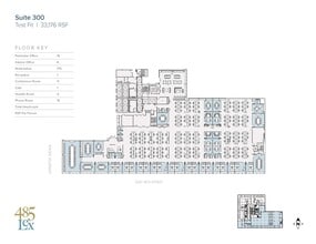485 Lexington Ave, New York, NY à louer Plan d’étage– Image 1 sur 2