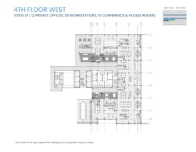 1301 K St NW, Washington, DC à louer Plan d’étage– Image 1 sur 1
