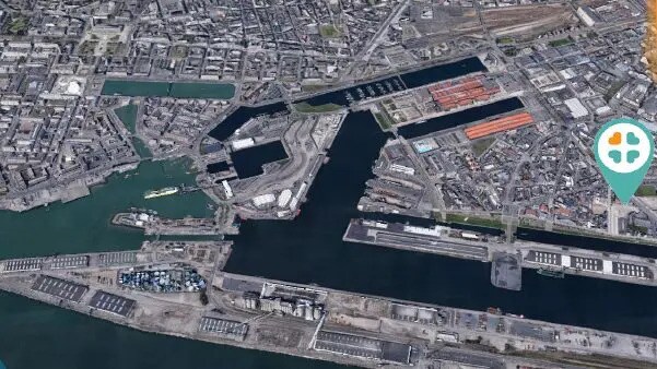 Local d’activités dans Le Havre à louer - Photo de l’immeuble – Image 2 sur 4