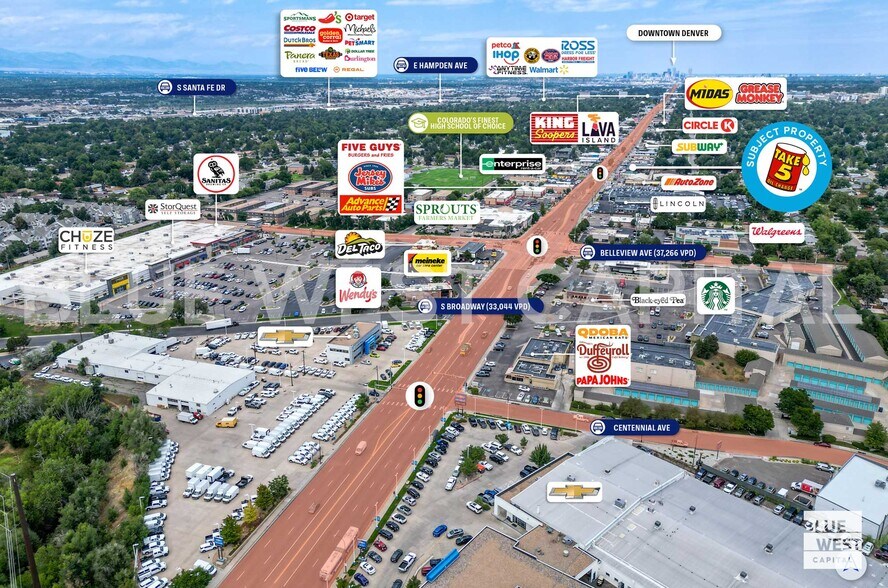 4890 S Broadway, Englewood, CO à vendre - Photo de l’immeuble – Image 2 sur 4