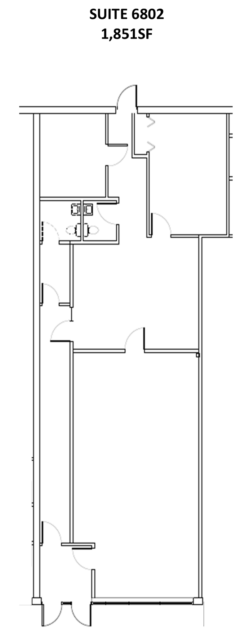 6800-6842 N Humboldt Ave, Brooklyn Center, MN à louer Plan d’étage– Image 1 sur 1