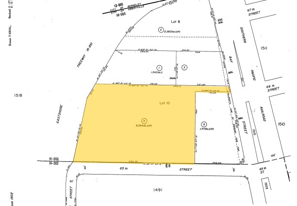 1650 65th St, Emeryville, CA à louer - Plan cadastral – Image 2 sur 20