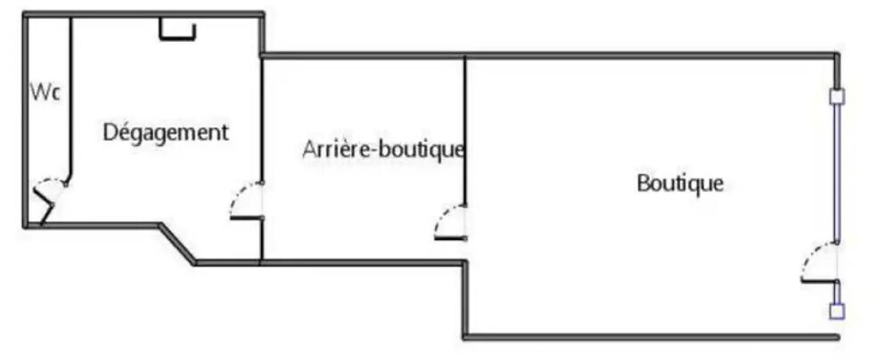 Local commercial dans Paris à louer - Photo de l’immeuble – Image 3 sur 3