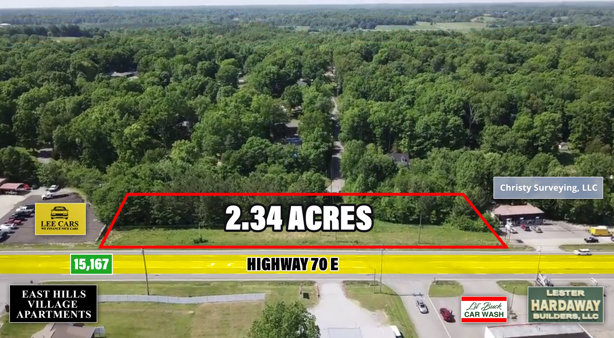 1197 Us-70 E, Dickson, TN à vendre Aérien– Image 1 sur 3
