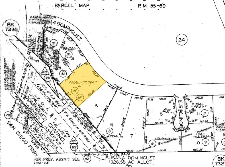 810 E Dominguez St, Carson, CA à louer - Plan cadastral – Image 2 sur 3