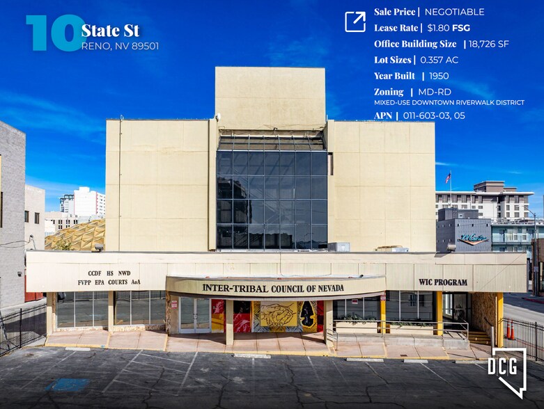 10 State St, Reno, NV à louer - Photo de l’immeuble – Image 2 sur 8