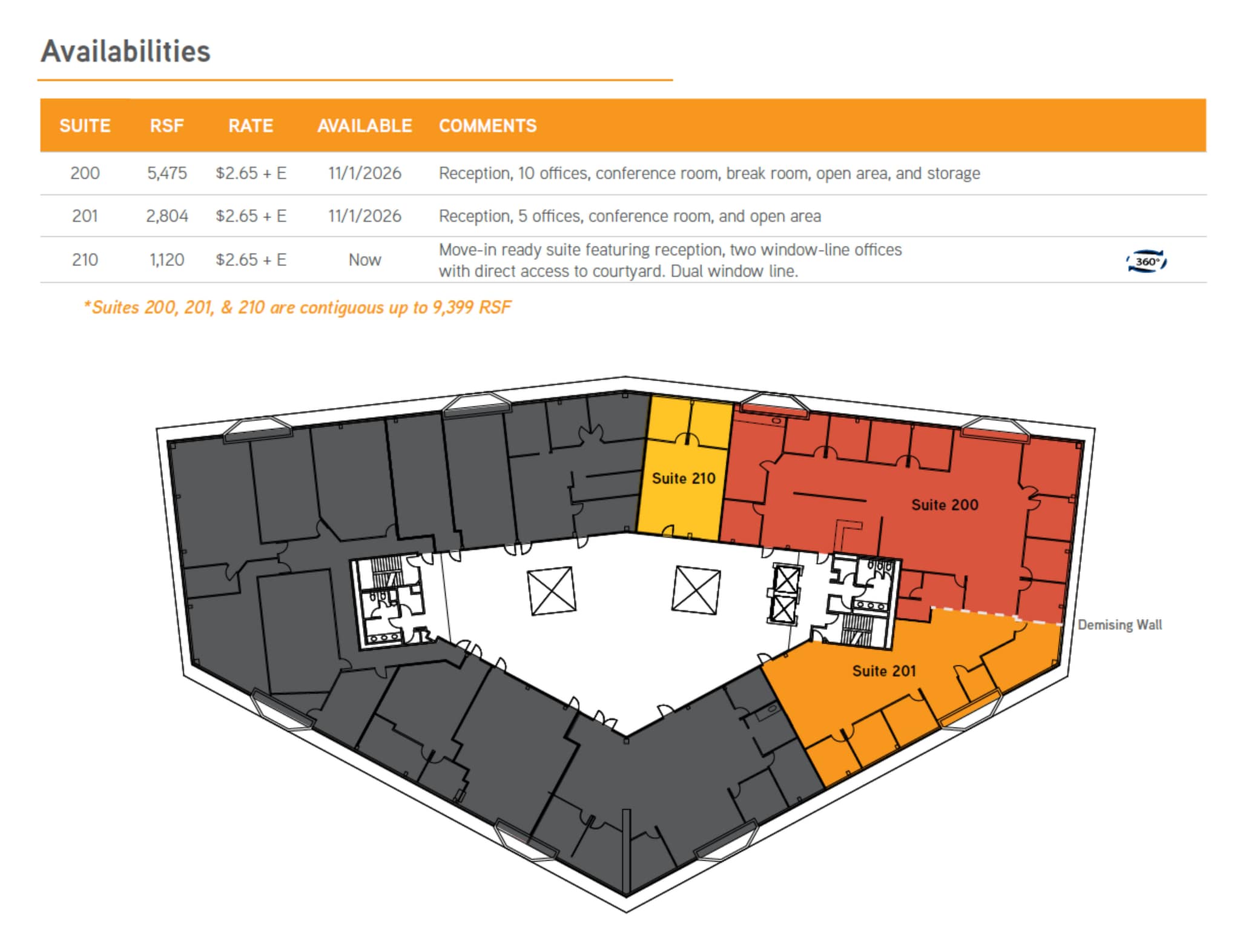 2655 Camino del Rio N, San Diego, CA à louer Plan d’étage– Image 1 sur 1