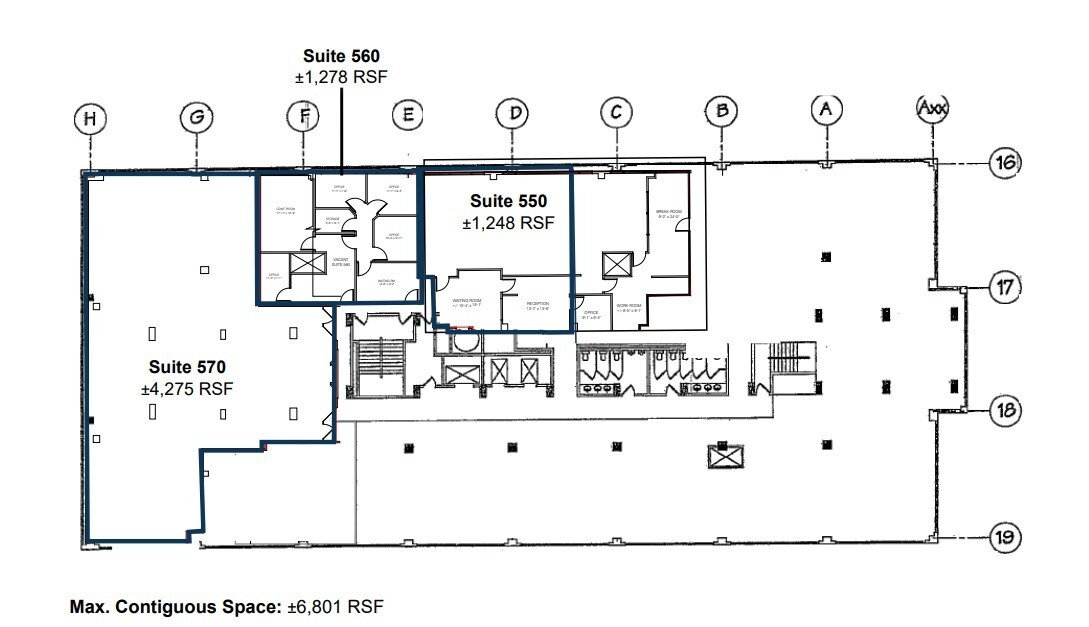 2500 N Mayfair Rd, Wauwatosa, WI à louer Plan d’étage– Image 1 sur 1