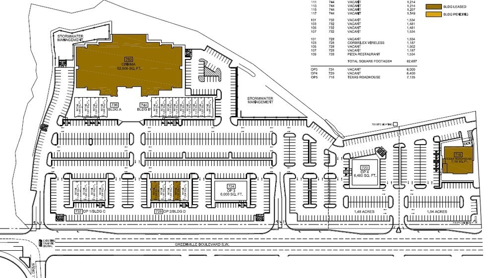 732 SW Greenville Blvd, Greenville, NC à louer - Photo de l’immeuble – Image 3 sur 3