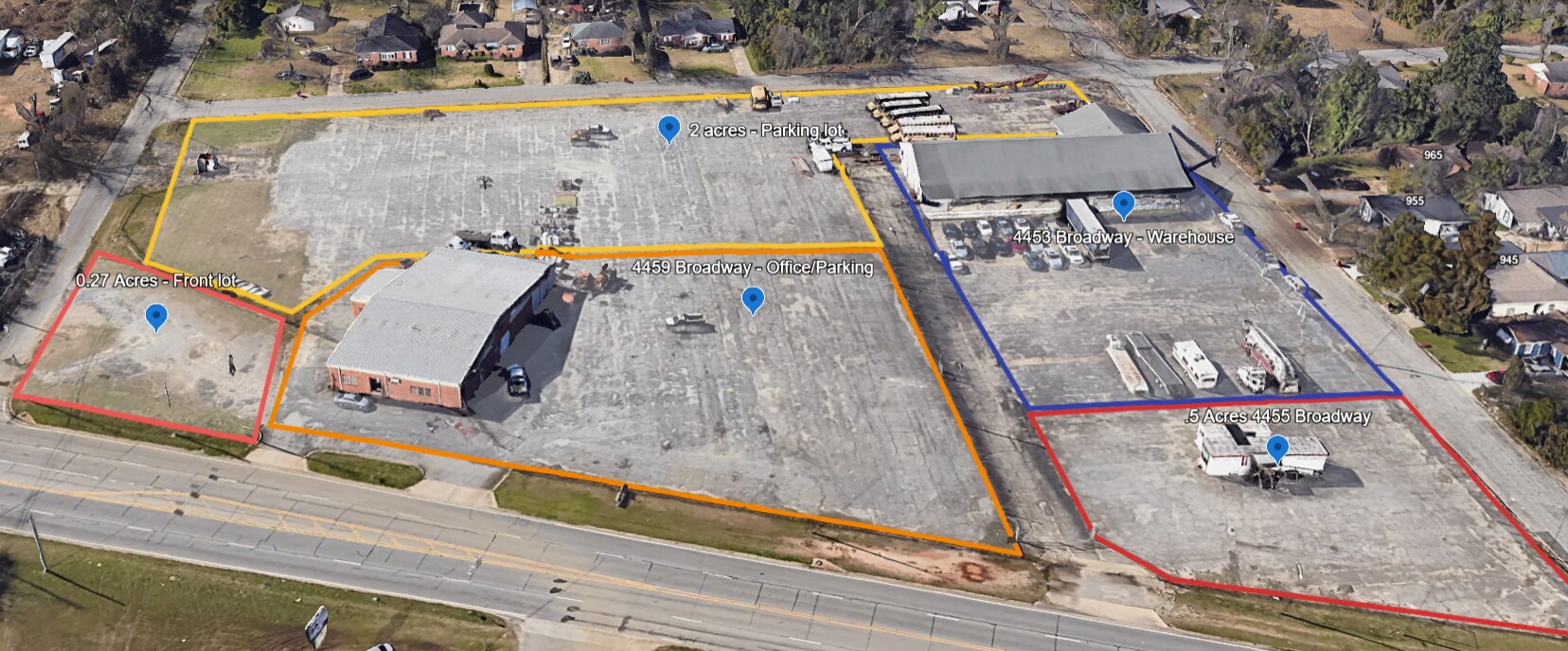 4453 Broadway, Macon-Bibb, GA à louer Aérien– Image 1 sur 44