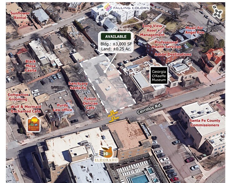 223 & 225 Johnson St., Santa Fe, NM à louer - Photo de l’immeuble – Image 2 sur 4