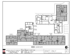 1845 Oak St, Northfield, IL à louer Plan de site– Image 1 sur 2