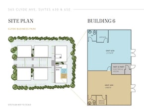 565 Clyde Ave, Mountain View, CA à louer Plan d’étage– Image 1 sur 1