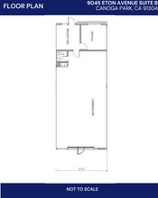 9045 Eton Ave, Canoga Park, CA à louer Plan d’étage– Image 1 sur 1