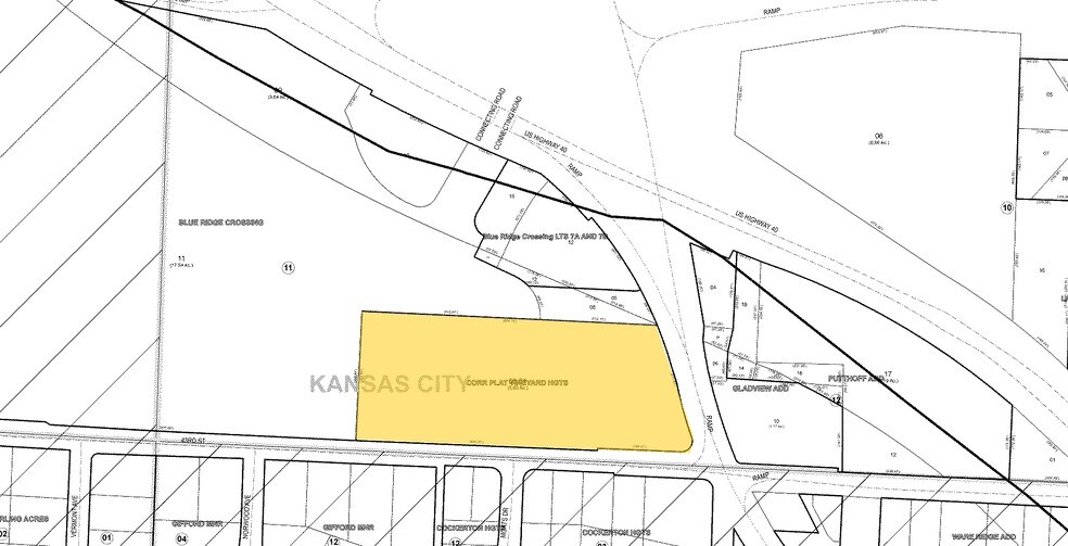 4240 Blue Ridge Blvd, Kansas City, MO à vendre - Plan cadastral – Image 2 sur 47