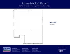 763 E US Highway 80, Forney, TX à louer Plan d’étage– Image 1 sur 1