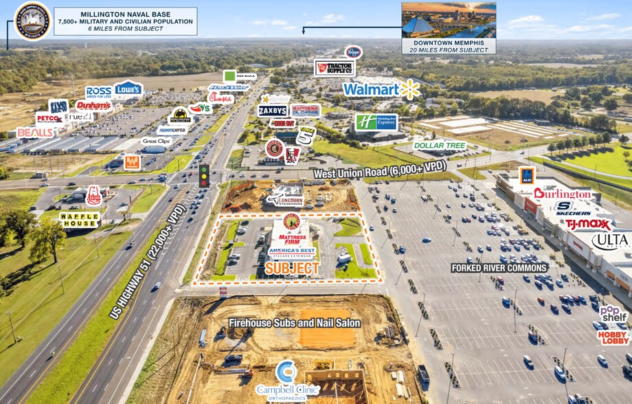 8699 US 51 North hwy, Millington, TN à vendre - Photo de l’immeuble – Image 3 sur 5