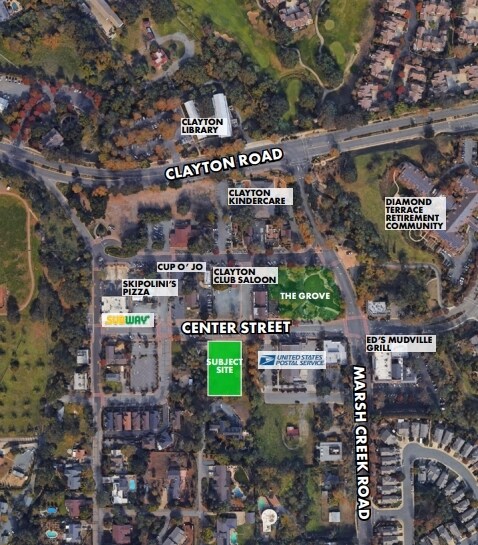 Center St. & Morris St, Clayton, CA à vendre - Plan de site – Image 3 sur 8