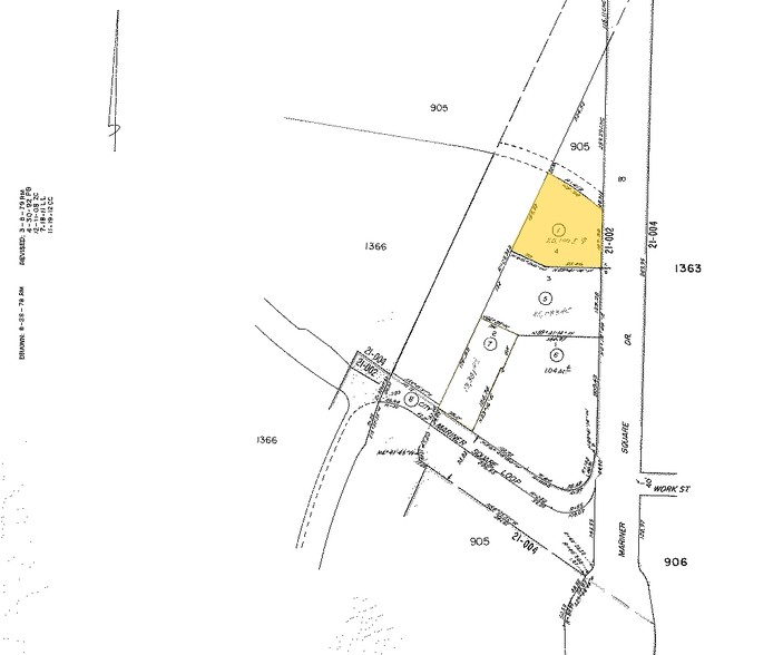 2381 Mariner Square Dr, Alameda, CA à louer - Plan cadastral – Image 3 sur 3