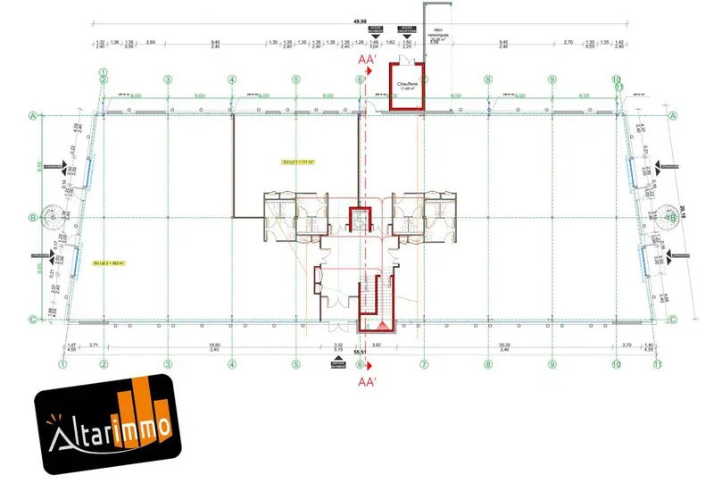 Bureau dans Chartres à louer - Plan d’étage – Image 3 sur 6