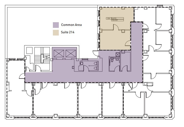 19 W Hargett St, Raleigh, NC à louer Plan d’étage– Image 1 sur 2