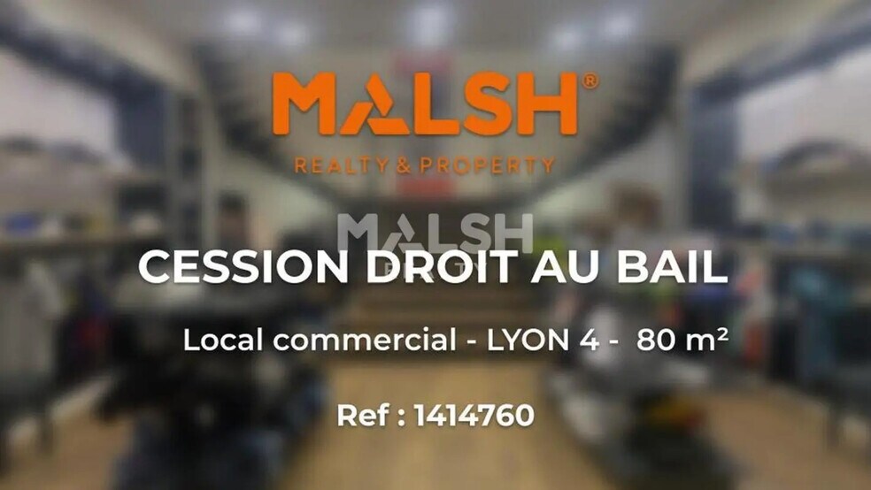Local commercial dans Lyon à louer - Photo de l’immeuble – Image 1 sur 3