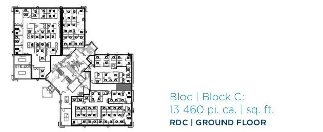 1050-1155 Boul Saint-Régis, Dorval, QC à louer Plan d’étage– Image 1 sur 1