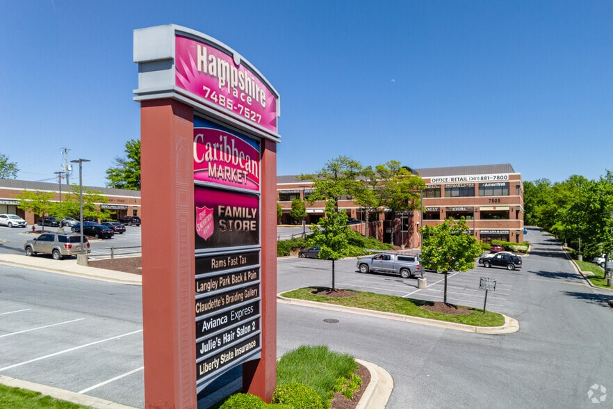7505 New Hampshire Ave, Takoma Park, MD à louer - Photo de l’immeuble – Image 2 sur 6