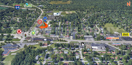 10055 Bunkum Rd, Fairview Heights, IL - VUE AÉRIENNE  vue de carte - Image1