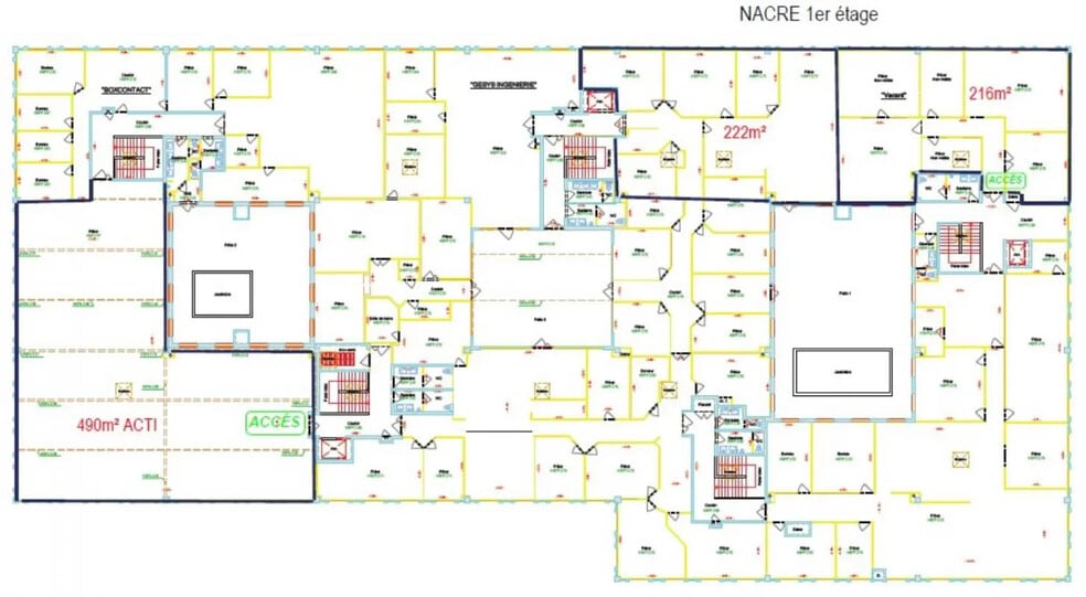 15 Rue Des Grands Prés, Nanterre à louer - Plan d’étage – Image 3 sur 4