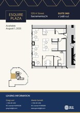 1213-1215 K St, Sacramento, CA à louer Plan d’étage– Image 1 sur 1