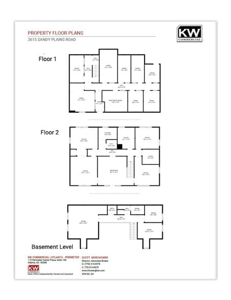 2615 Sandy Plains Rd, Marietta, GA à louer - Plan de site – Image 1 sur 36