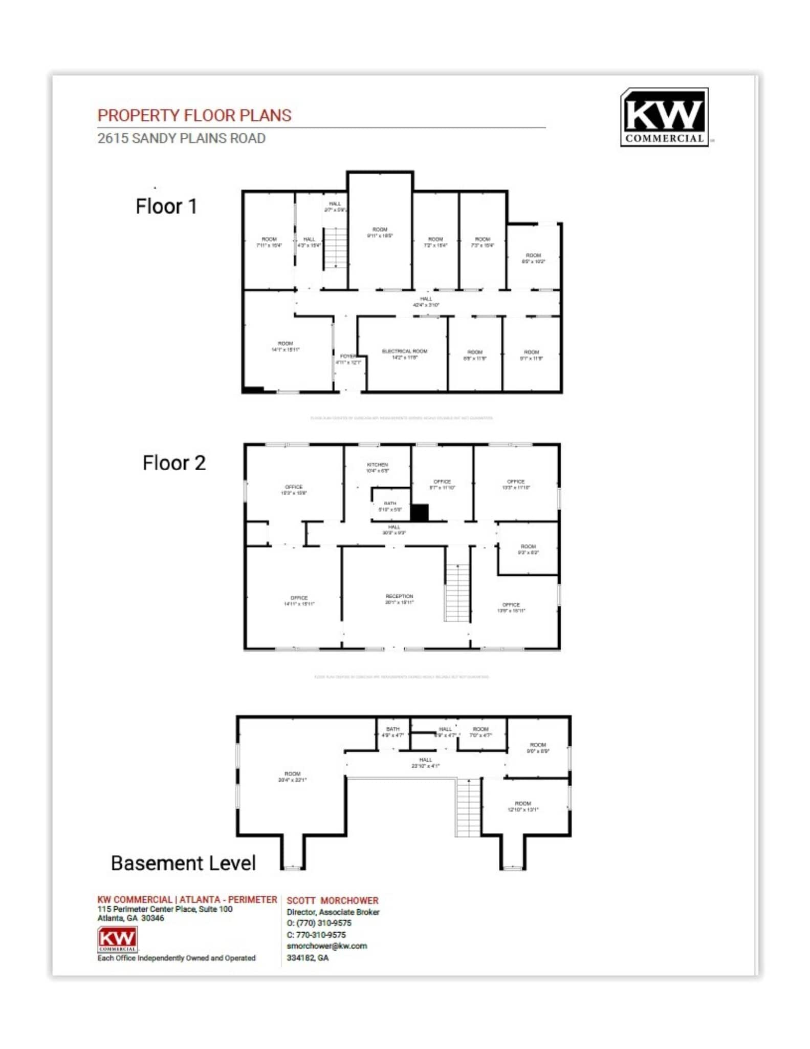 2615 Sandy Plains Rd, Marietta, GA à louer Plan de site– Image 1 sur 37
